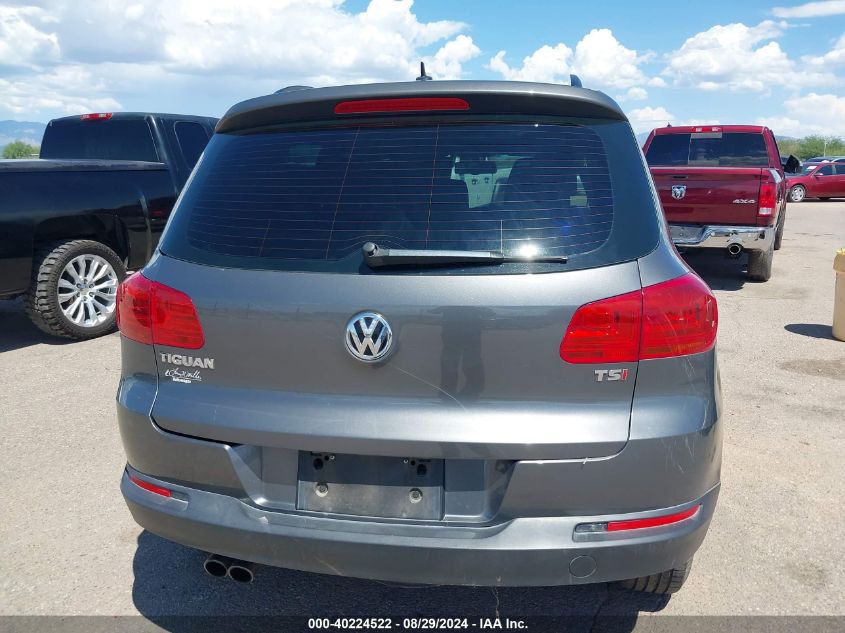 2016 Volkswagen Tiguan S VIN: WVGAV7AX5GW511961 Lot: 40224522