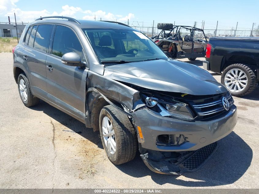 2016 Volkswagen Tiguan S VIN: WVGAV7AX5GW511961 Lot: 40224522