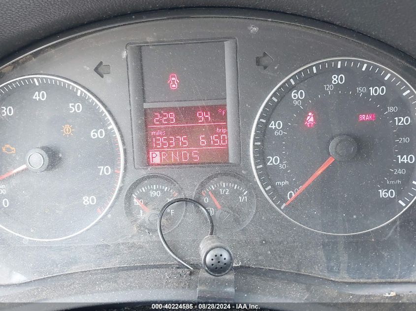 2008 Volkswagen Jetta Se/Sel VIN: 3VWRM71K08M175505 Lot: 40224585