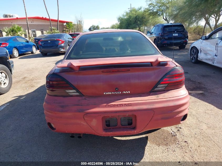 2002 Pontiac Grand Am Se1 VIN: 1G2NF52F52C105190 Lot: 40224596