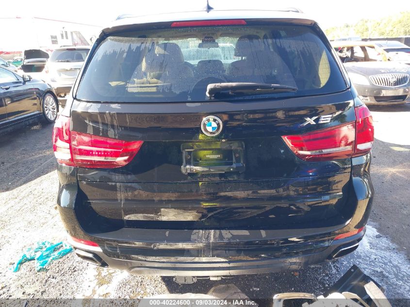 2014 BMW X5 xDrive50I VIN: 5UXKR6C51E0C03058 Lot: 40224600