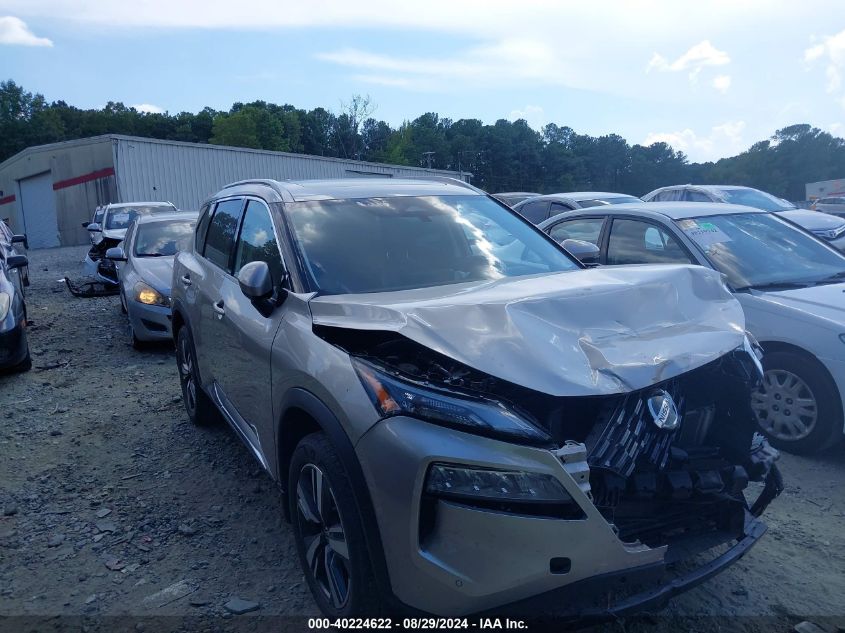 2021 Nissan Rogue Sl Fwd VIN: JN8AT3CA1MW021061 Lot: 40224622