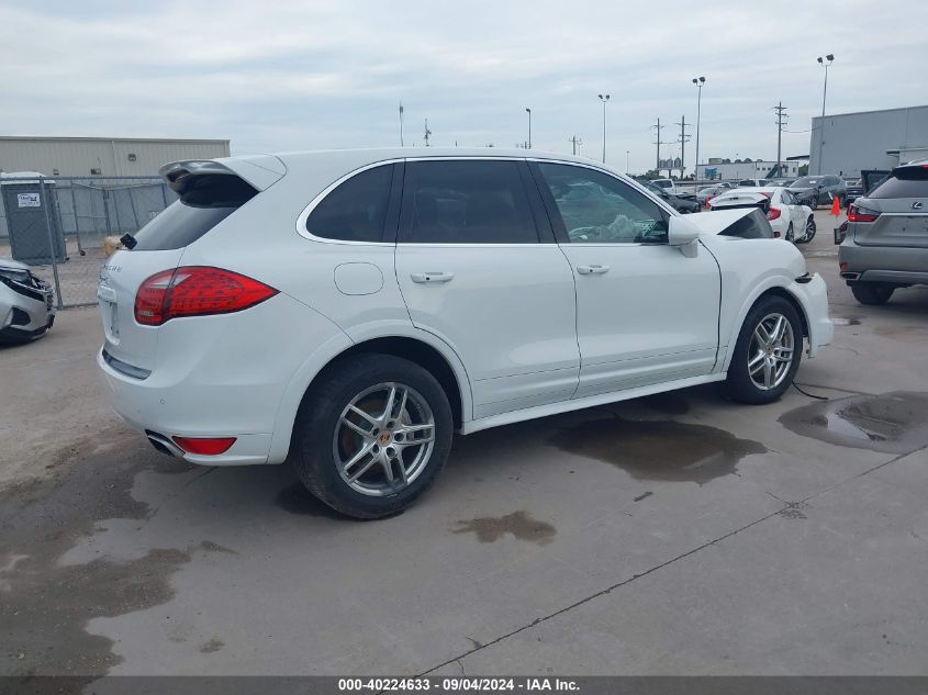 2013 Porsche Cayenne S VIN: WP1AB2A28DLA85716 Lot: 40224633