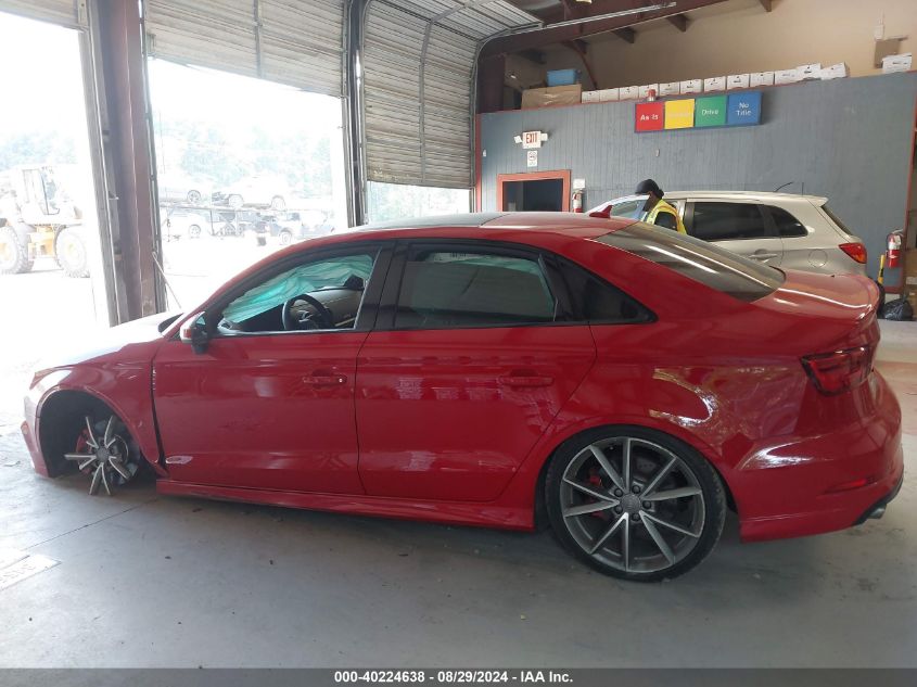 2018 Audi S3 2.0T Premium Plus/2.0T Tech Premium Plus VIN: WAUB1GFF5J1044255 Lot: 40224638