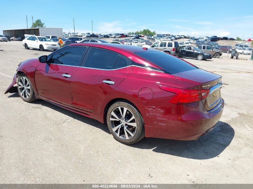 2017 Nissan Maxima 3.5 S VIN: 1N4AA6AP5HC433006 Lot: 40224656