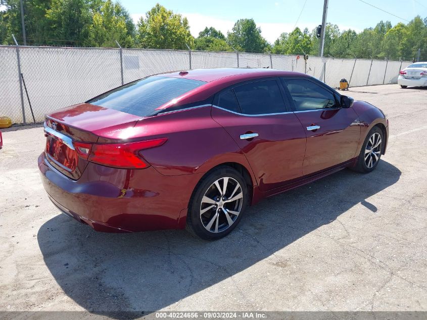 2017 Nissan Maxima 3.5 S VIN: 1N4AA6AP5HC433006 Lot: 40224656