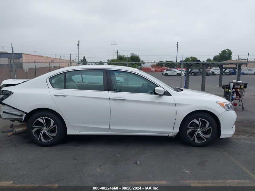 2016 Honda Accord Lx VIN: 1HGCR2F34GA088721 Lot: 40224668