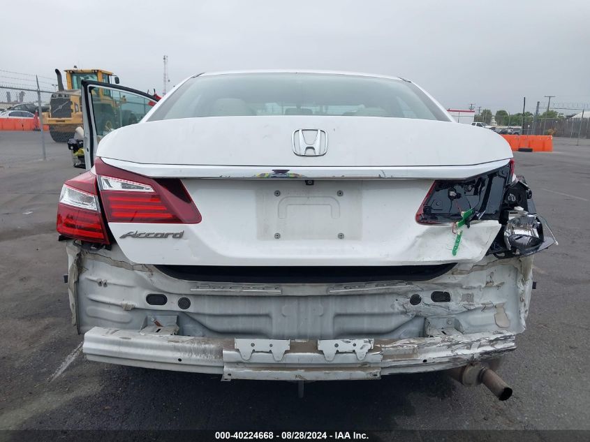 2016 Honda Accord Lx VIN: 1HGCR2F34GA088721 Lot: 40224668