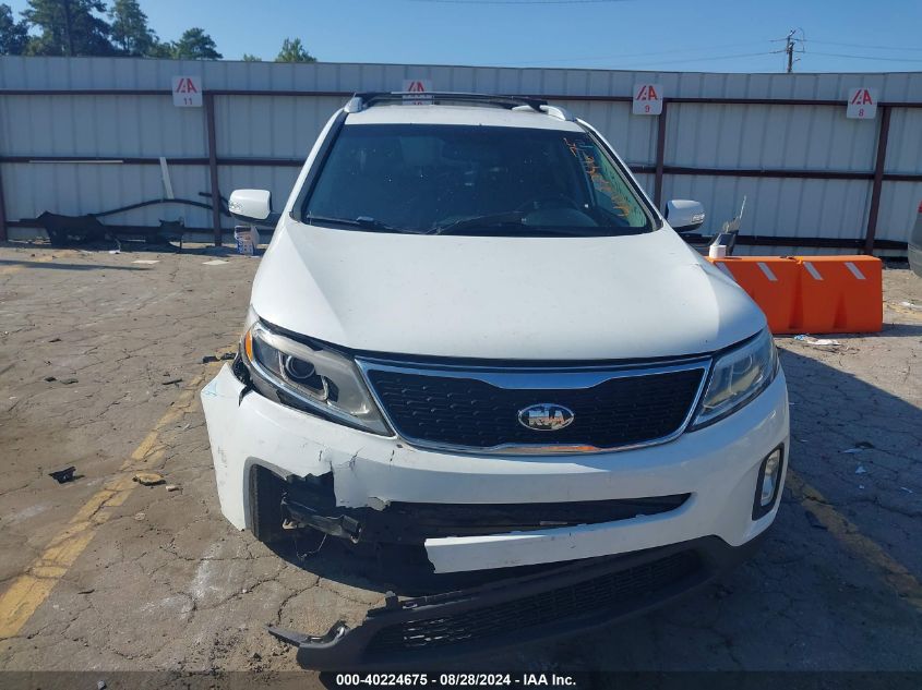 2014 Kia Sorento Lx VIN: 5XYKT3A61EG435969 Lot: 40224675