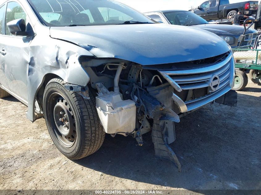 2014 Nissan Sentra S VIN: 3N1AB7AP5EL626188 Lot: 40224705