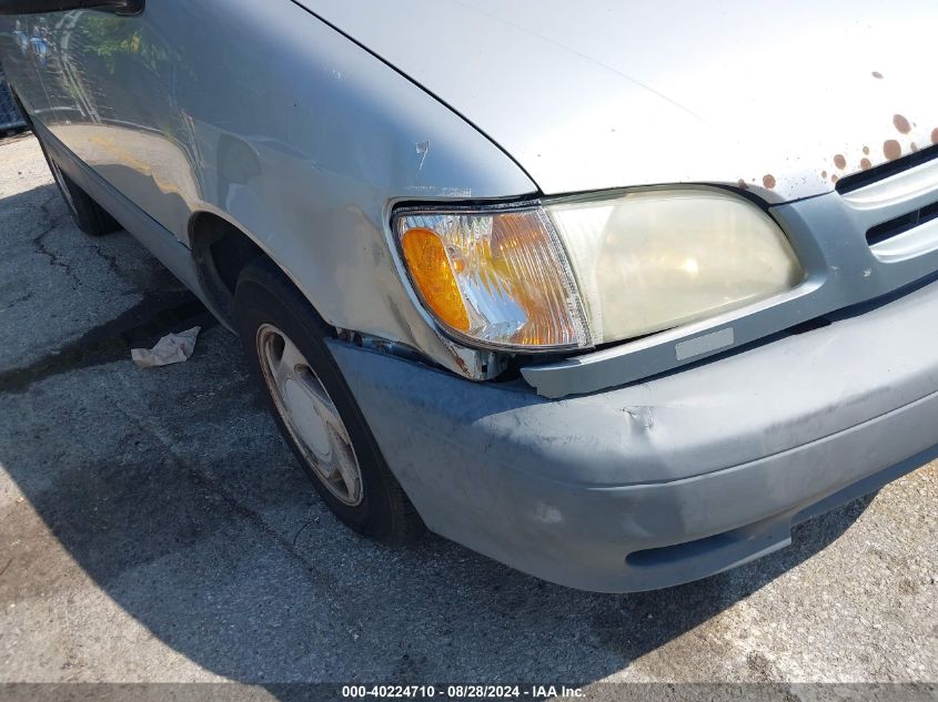 2002 Toyota Sienna Le VIN: 4T3ZF13C32U429150 Lot: 40224710