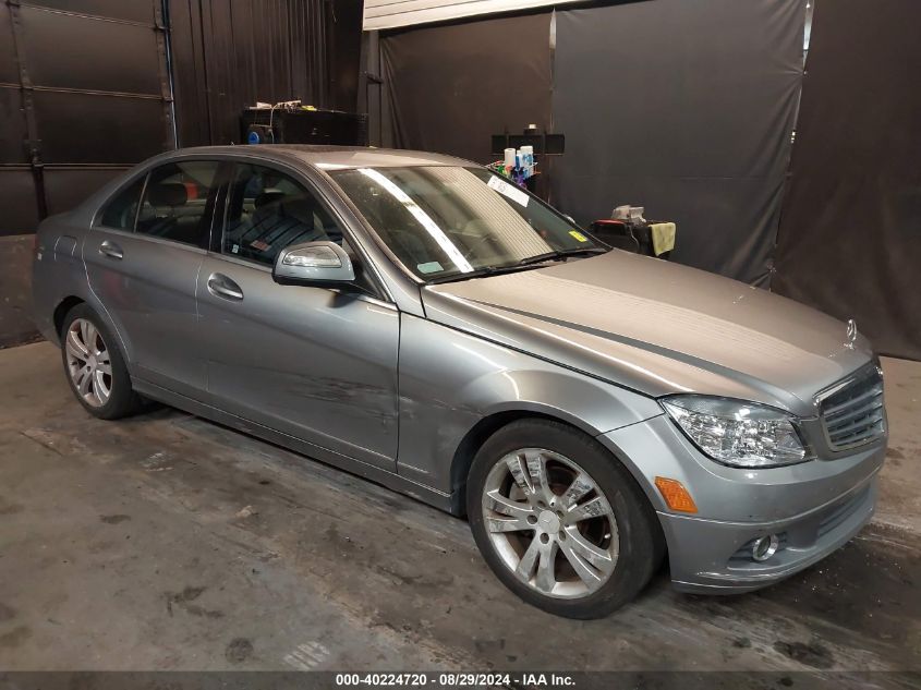 2008 Mercedes-Benz C 300 Luxury 4Matic/Sport 4Matic VIN: WDDGF81X08F079336 Lot: 40224720