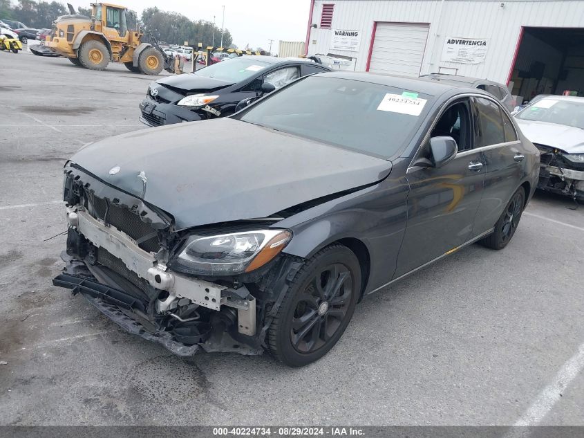 55SWF4JB2GU121185 2016 MERCEDES-BENZ C CLASS - Image 2