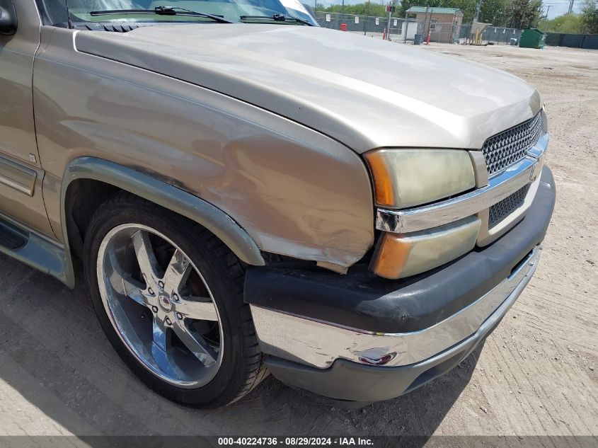 2005 Chevrolet Silverado 1500 Ls VIN: 1GCEC19V05Z163977 Lot: 40224736