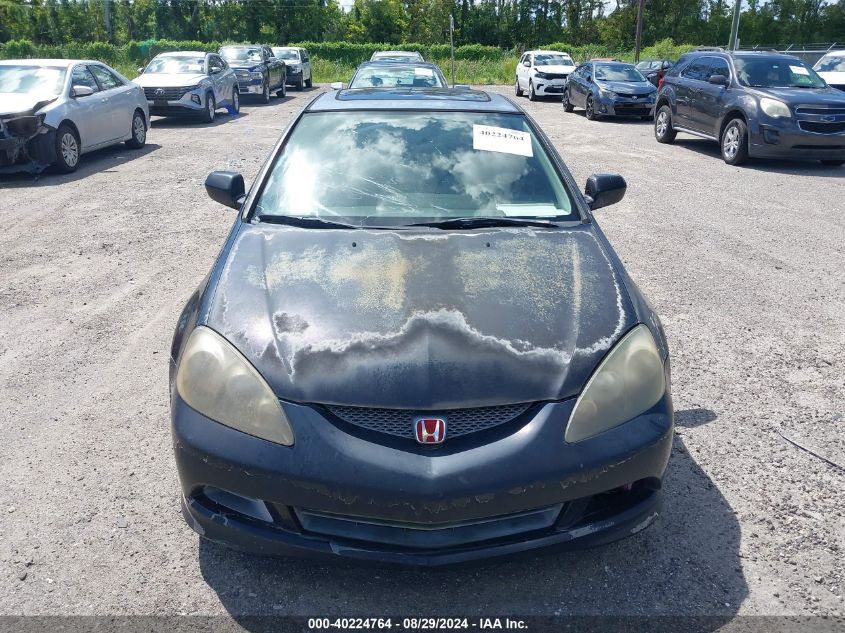 2006 Acura Rsx VIN: JH4DC53896S007256 Lot: 40224764