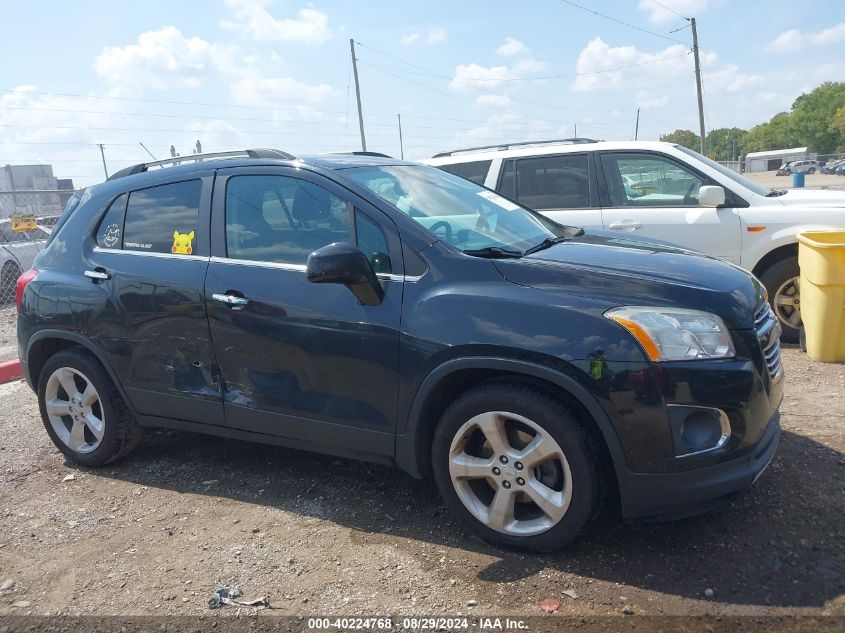 2015 Chevrolet Trax Ltz VIN: KL7CJNSB9FB090247 Lot: 40224768