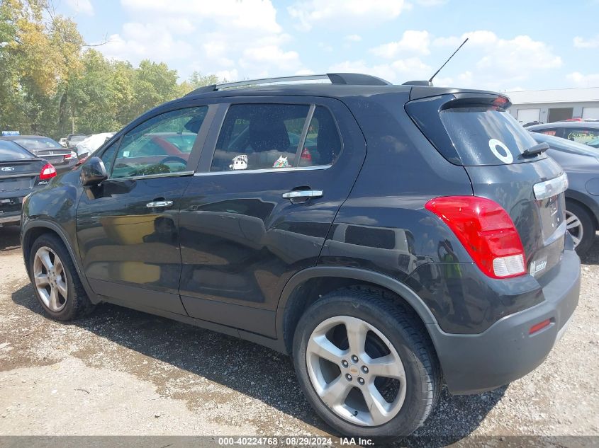 2015 Chevrolet Trax Ltz VIN: KL7CJNSB9FB090247 Lot: 40224768