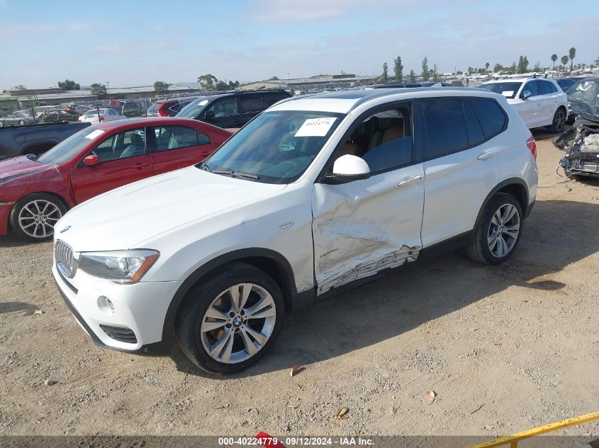 2016 BMW X3 XDRIVE28D - 5UXWY3C52G0N88830