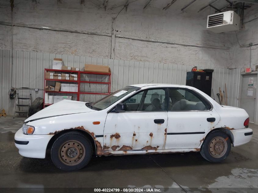 1993 Subaru Impreza L Plus VIN: JF1GC244XPB515686 Lot: 40224799