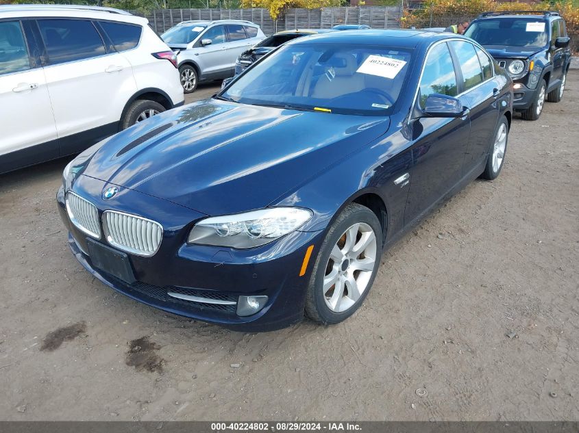 2012 BMW 550I xDrive VIN: WBAFU9C57CC788074 Lot: 40224802