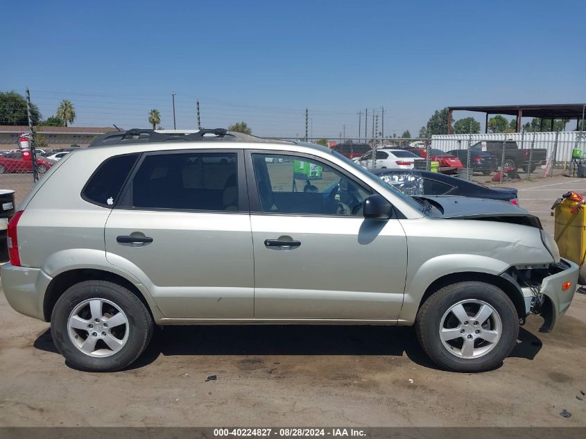 2006 Hyundai Tucson Gl VIN: KM8JM12B46U400573 Lot: 40224827