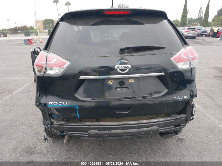 2016 Nissan Rogue Sl VIN: 5N1AT2MV8GC866935 Lot: 40224831