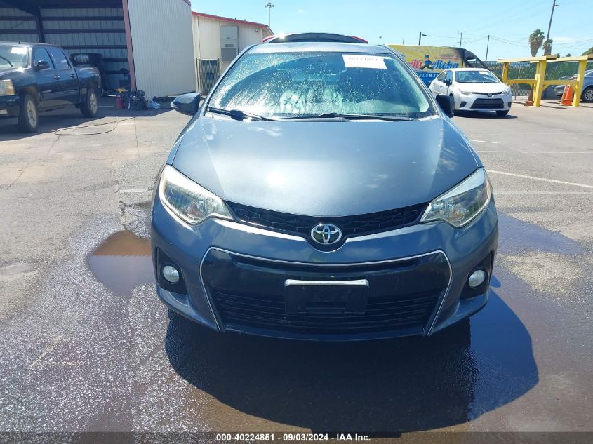 2015 Toyota Corolla S/S Plus/S Premium VIN: 5YFBURHE0FP316935 Lot: 40224851