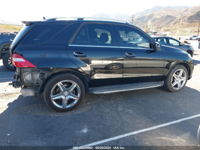 2015 Mercedes-Benz Ml 350 4Matic VIN: 4JGDA5HB9FA501629 Lot: 40224862