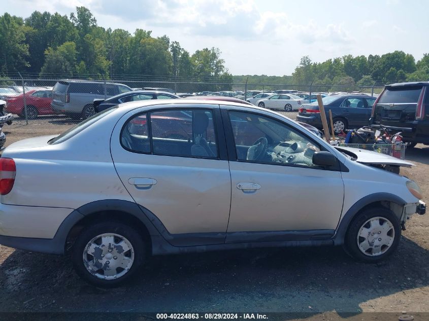 2001 Toyota Echo VIN: JTDBT123510121086 Lot: 40224863