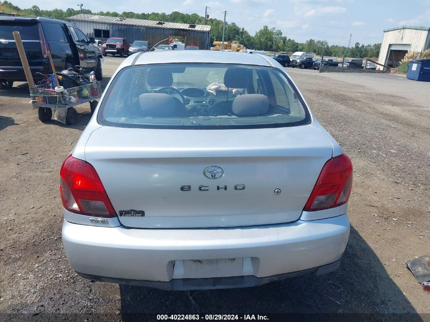 2001 Toyota Echo VIN: JTDBT123510121086 Lot: 40224863