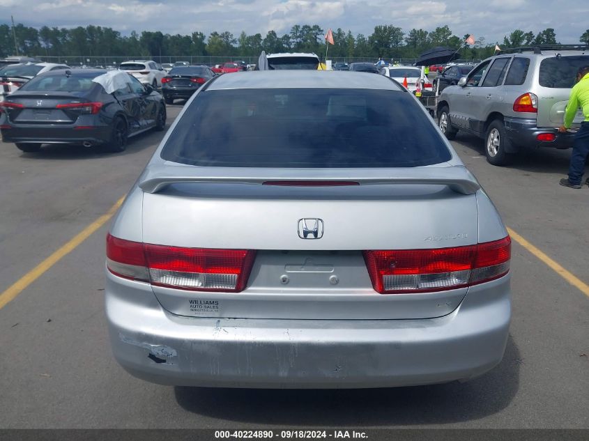 1HGCM56323A025644 2003 Honda Accord Lx