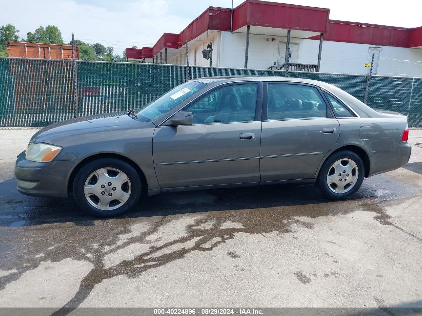 2004 Toyota Avalon Xls VIN: 4T1BF28B14U372272 Lot: 40224896