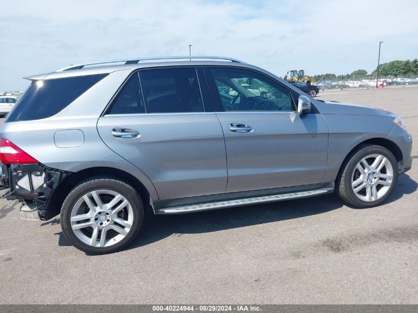 2014 Mercedes-Benz Ml 350 4Matic VIN: 4JGDA5HB5EA399888 Lot: 40224944