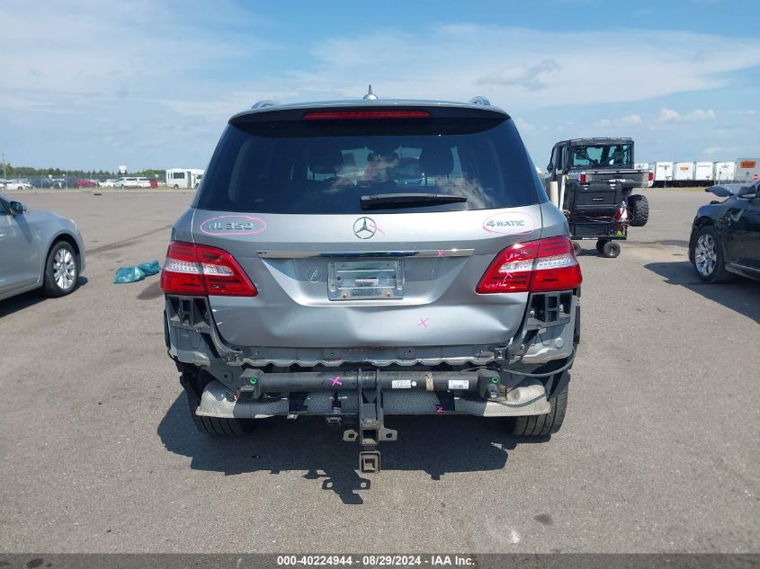 2014 Mercedes-Benz Ml 350 4Matic VIN: 4JGDA5HB5EA399888 Lot: 40224944