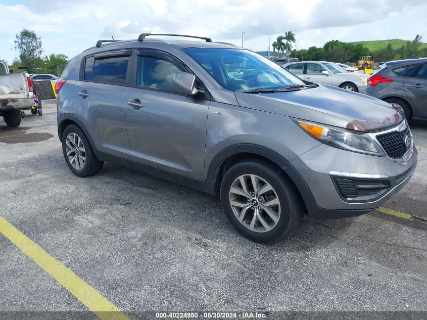 2016 Kia Sportage Lx VIN: KNDPBCAC0G7875227 Lot: 40224950