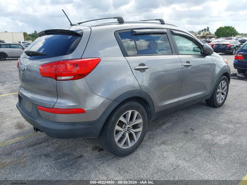 2016 Kia Sportage Lx VIN: KNDPBCAC0G7875227 Lot: 40224950