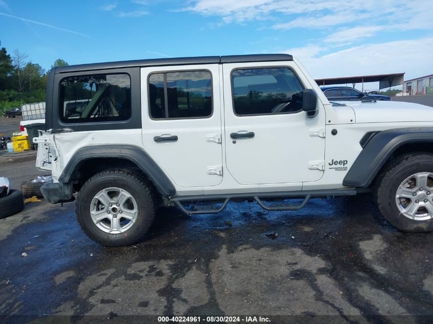 2019 Jeep Wrangler Unlimited Sport S 4X4 VIN: 1C4HJXDG3KW678130 Lot: 40224961