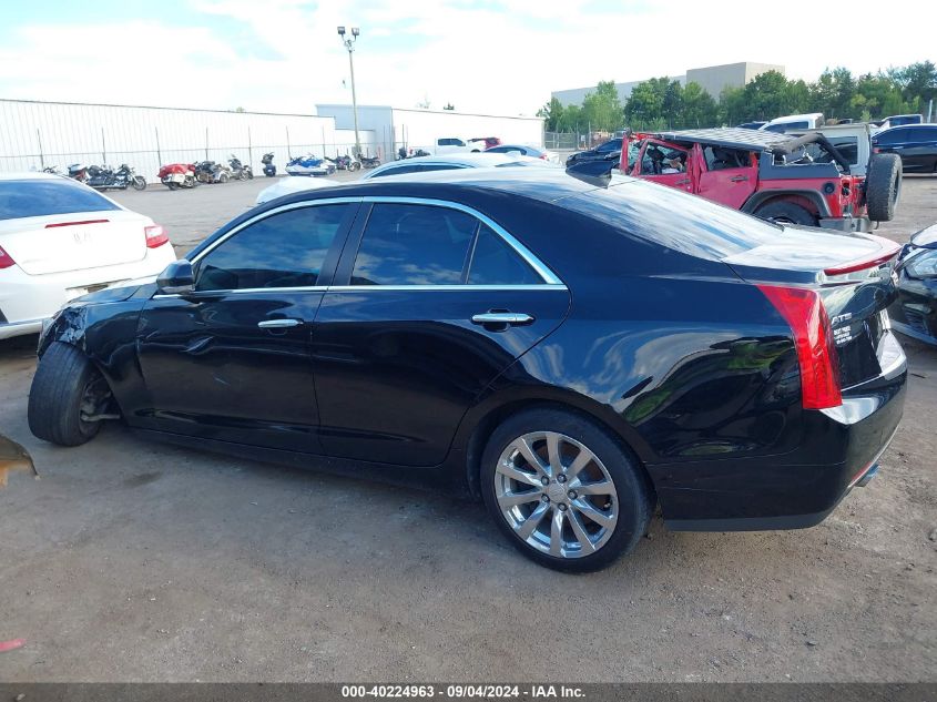 2018 Cadillac Ats Luxury VIN: 1G6AB5SX9J0133527 Lot: 40224963