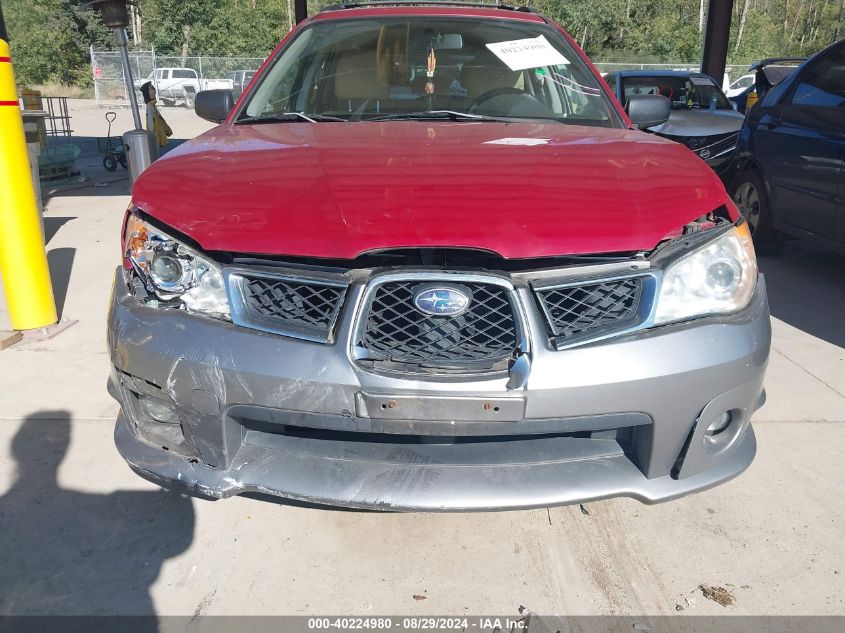 2007 Subaru Impreza Outback Sport VIN: JF1GG636X7H808628 Lot: 40224980