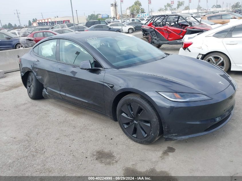 VIN 5YJ3E1EA5RF735156 2024 TESLA MODEL 3 no.1