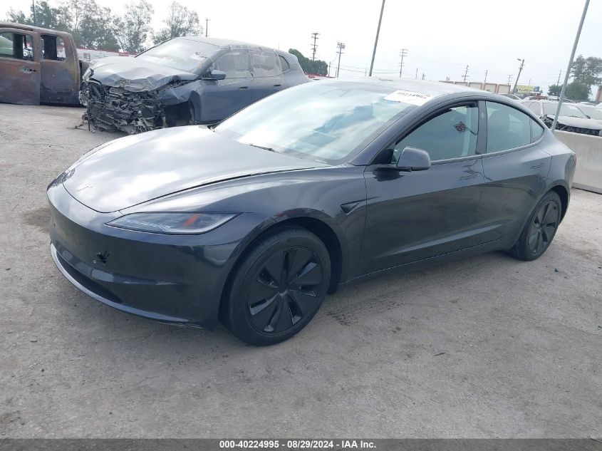 VIN 5YJ3E1EA5RF735156 2024 TESLA MODEL 3 no.2