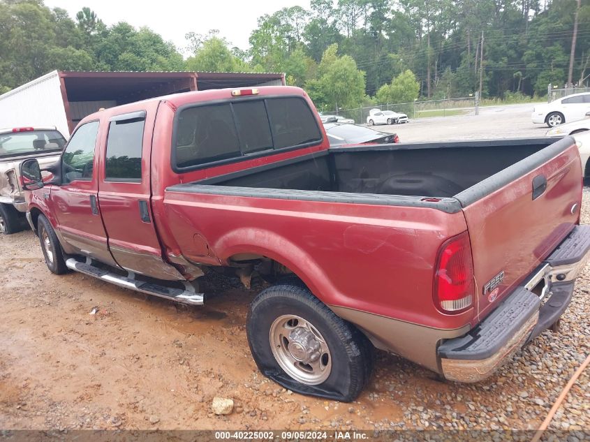 2003 Ford F-250 Lariat/Xl/Xlt VIN: 1FTNW20L83ED17526 Lot: 40225002