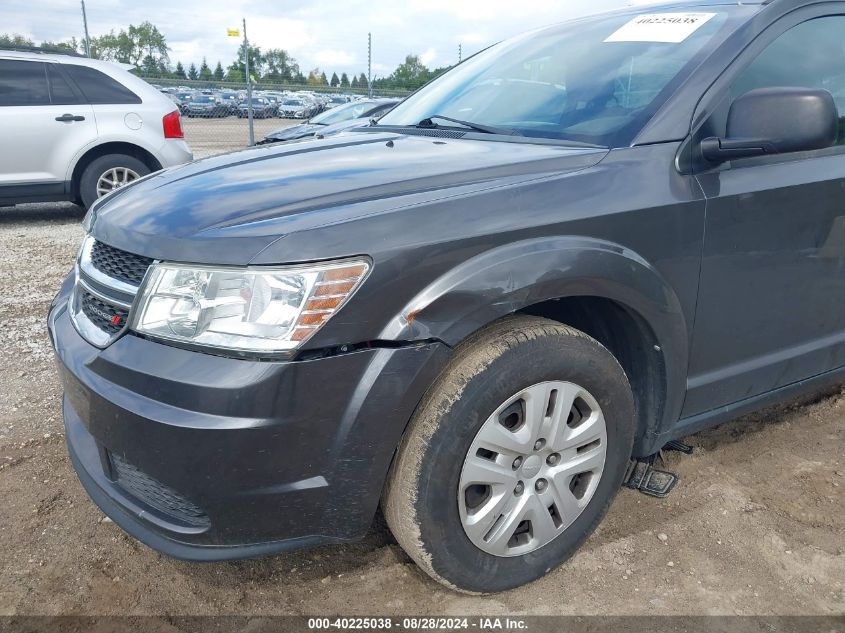 2015 Dodge Journey American Value Pkg VIN: 3C4PDCAB9FT713026 Lot: 40225038