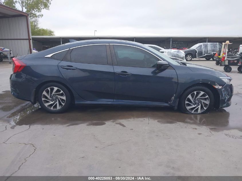 2018 Honda Civic Ex VIN: 19XFC2F78JE013797 Lot: 40225053