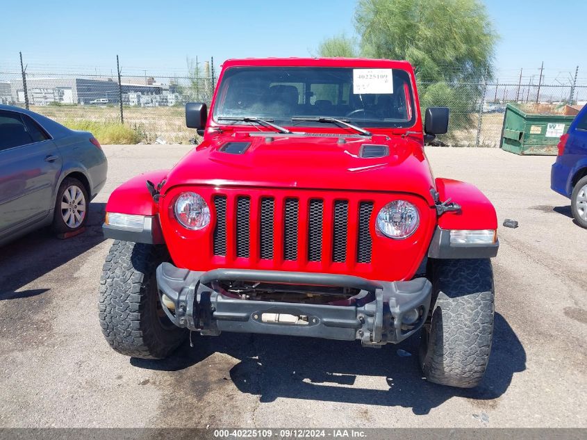 2021 Jeep Gladiator Rubicon 4X4 VIN: 1C6JJTBG7ML609837 Lot: 40225109