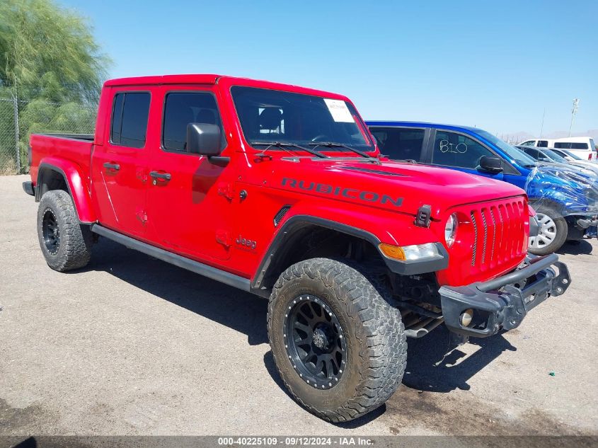 2021 Jeep Gladiator Rubicon 4X4 VIN: 1C6JJTBG7ML609837 Lot: 40225109