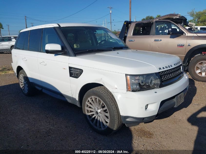 2012 Land Rover Range Rover Sport Hse VIN: SALSF2D43CA722764 Lot: 40225112