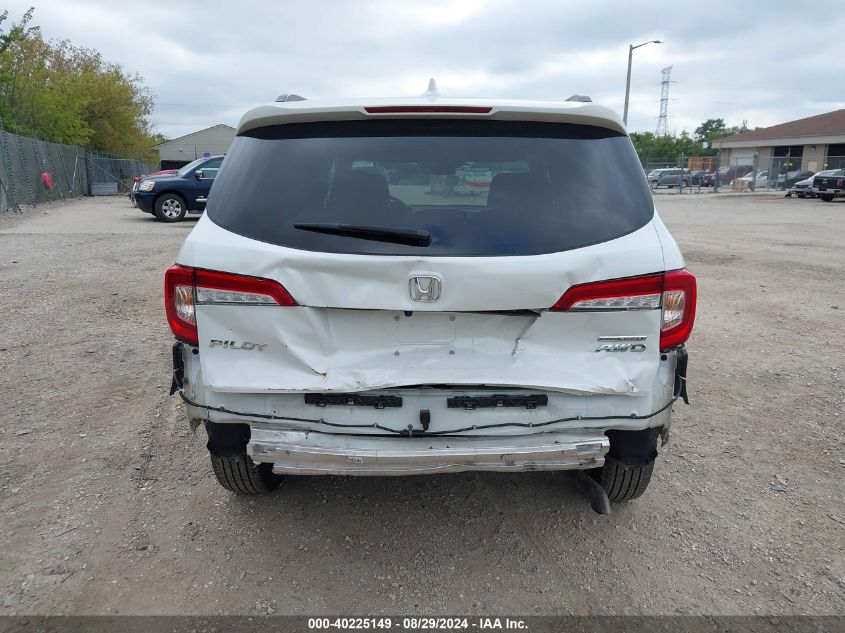 2022 Honda Pilot Awd Special Edition VIN: 5FNYF6H22NB091615 Lot: 40225149