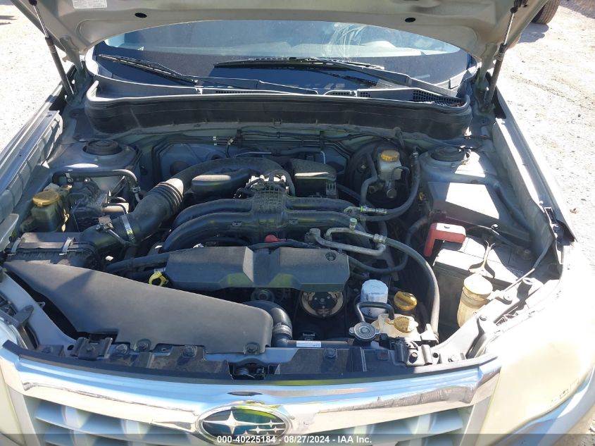 2011 Subaru Forester 2.5X VIN: JF2SHABCXBH712052 Lot: 40225184