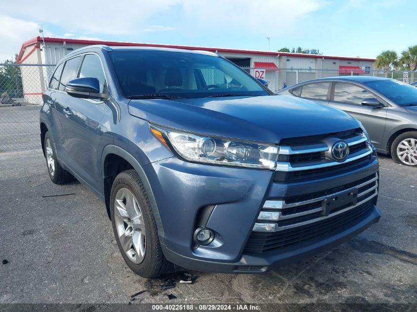 2019 TOYOTA HIGHLANDER LIMITED - 5TDDZRFH4KS983354